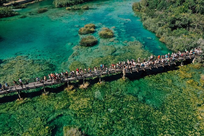 From Split: Krka Waterfalls Tour, Boat Cruise & Swimming - The road from Split to Krka