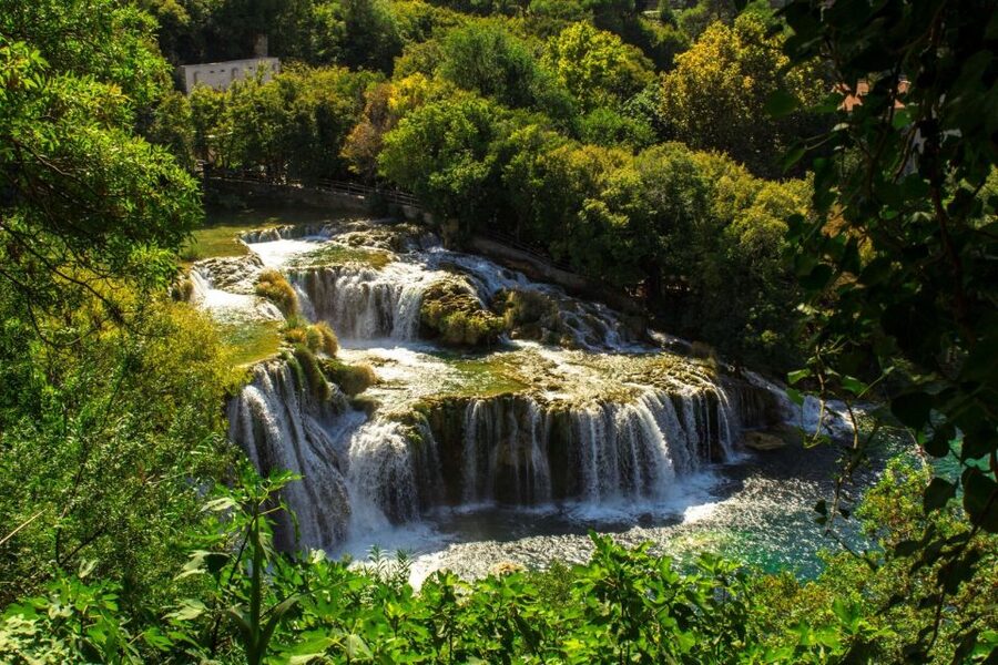 From Split: Krka Waterfalls Tour with Boat Ride & Swimming - The 1.5-hour ride from Split
