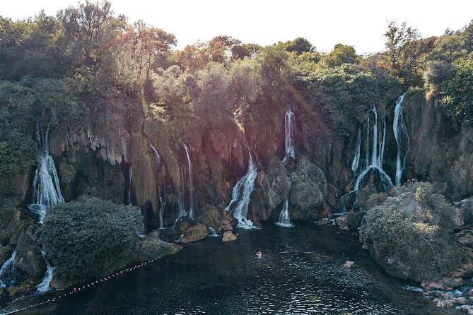 From Split: Mostar and Kravice Waterfalls Tour - Kravica Falls and the 75-minute swim stop