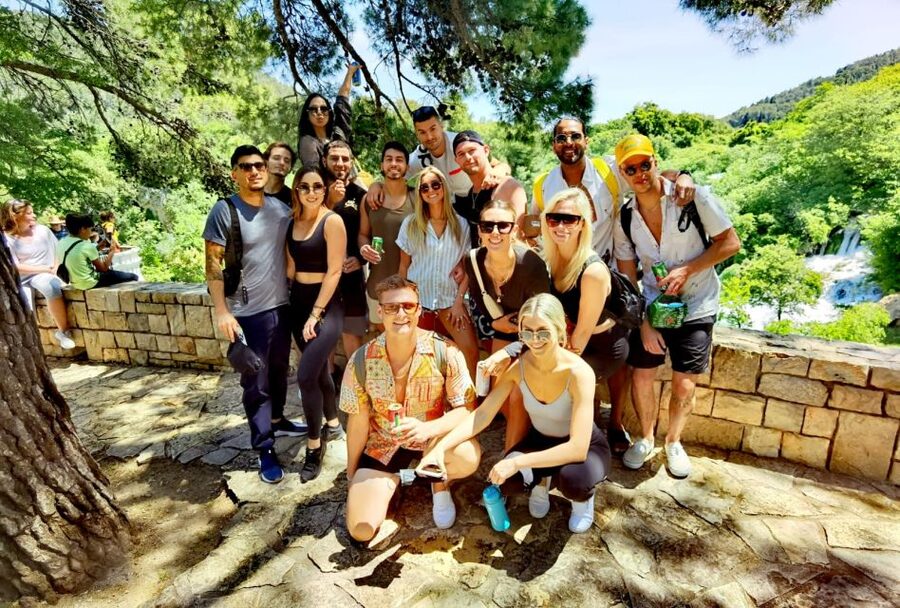 From Split & Trogir: Krka Waterfalls Day Tour with Boat Ride - Starting the day without hotel pickup