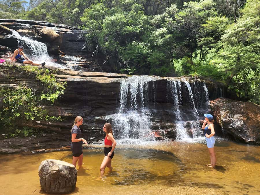 From Sydney: Blue Mountains Tour with Waterfall Walk & Lunch - Lookouts beyond the main waterfall