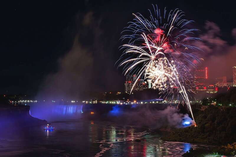 From Toronto: Niagara Falls Evening Tour With Boat Cruise - Niagara Falls after dark