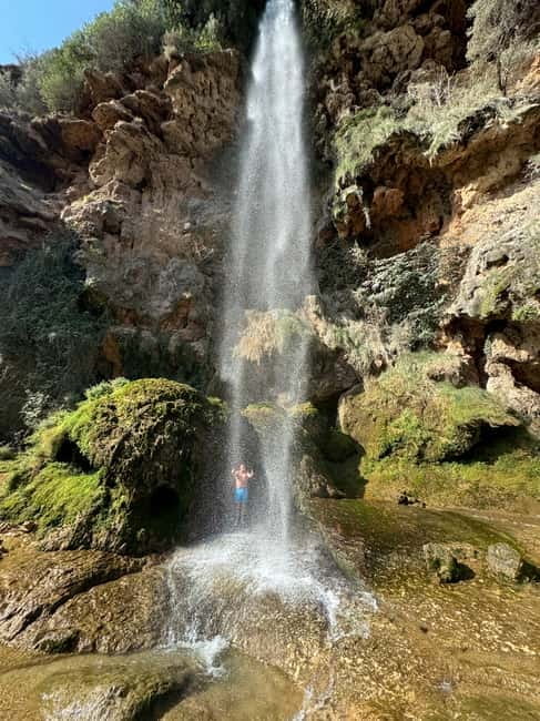 From Valencia: Hot Springs + Waterfalls + Surprise Stop - Three hours at the Montanejos springs