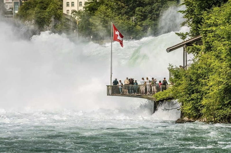 From Zurich: Stein am Rhein and Rhine Falls - A short transfer through Schaffhausen country