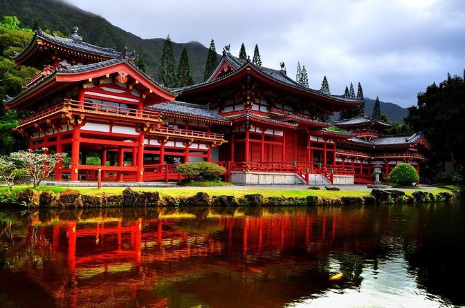 Full Day Oahu Tour with Byodo Temple & Waimea Waterfalls - One long day around Oahu
