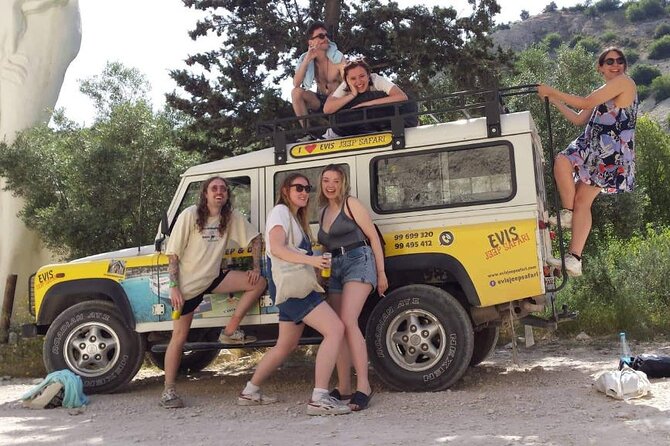 Full Day Tour in Akamas Adonis Waterfalls and Blue Lagoon - Village roads and the view from the jeep