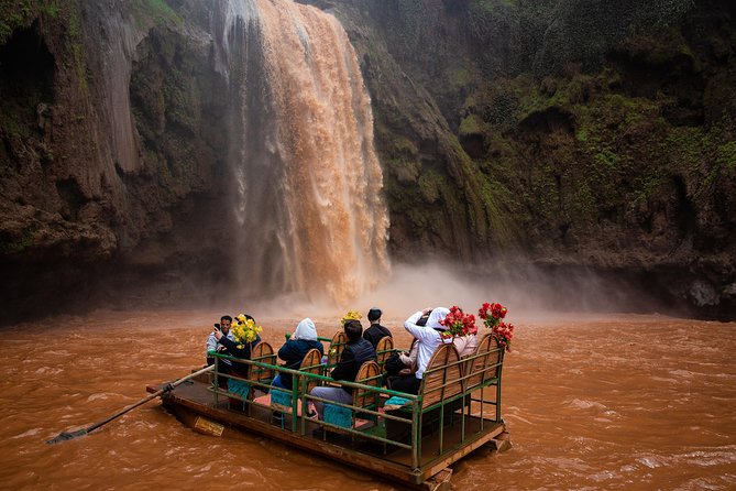 Full Day Trip To Ouzoud Waterfalls From Marrakech & Boat Tour - Lunch beside the river