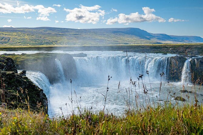 Goðafoss Waterfall from Akureyri Port - One hour at Goðafoss