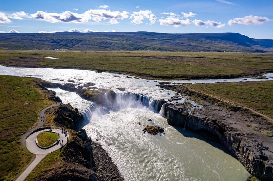 Goðafoss Waterfall Tour from Akureyri Port - The return ride and Akureyri drop-off choices