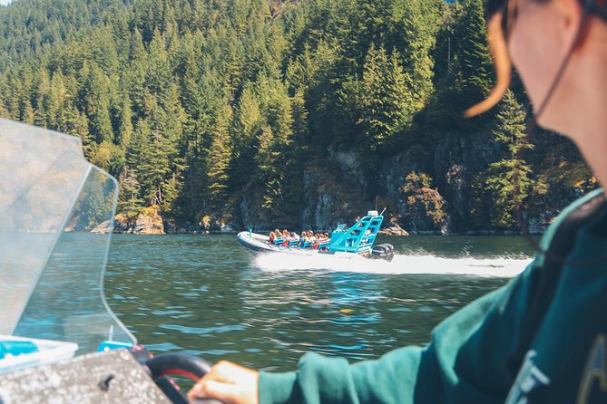 Granite Falls Zodiac Tour by Vancouver Water Adventures - Vancouver Harbour and the run toward Deep Cove