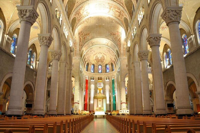 Half-Day Trip to Montmorency Falls and Ste-Anne-de-Beaupré from Quebec city - Sainte-Anne-de-Beaupré Basilica: beauty in a short visit