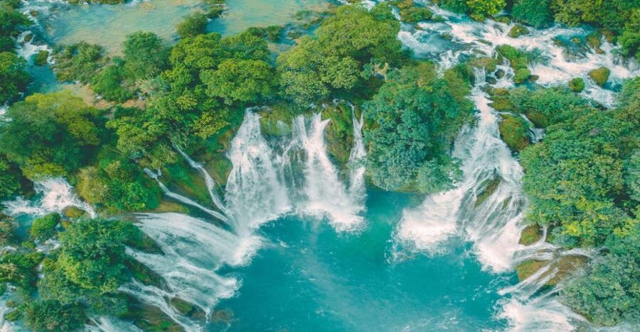 Hanoi: 3-Day Tour to Ban Gioc Waterfall and Ba Be Lake - Day two: Ban Gioc Waterfall and Nguom Ngao Cave