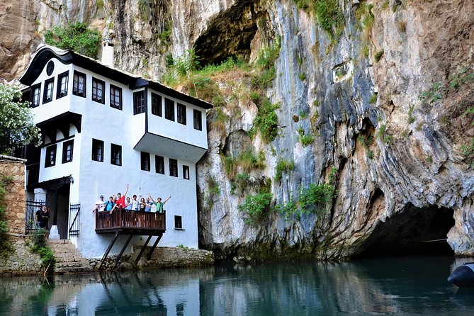 Herzegovina Day Tour from Mostar: Blagaj, Pocitej, Kravice falls (Join Us! :D) - Blagaj Tekija and the Buna River