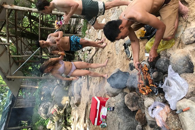 Hidden Hon Ba Nature Reserve Motorcycle Tour BBQ,Beer,Waterfall - The climb to Hon Ba Nature Reserve