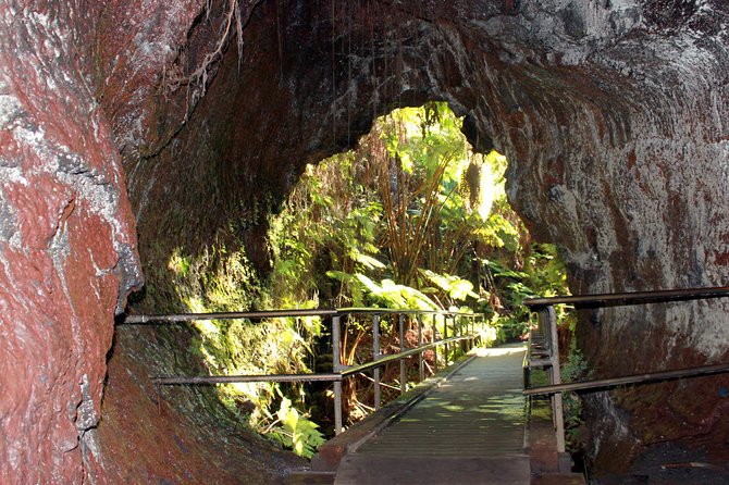 Hilo Shore Excursion: Active Volcano, Lava Tube, Waterfall and Gardens - Kilauea caldera and the first look at an active volcano