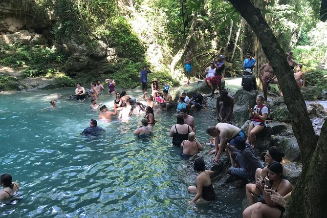 Horseback Ride, Blue Hole, Secret Falls, River Rafting & Tubing - Three Jamaican adventures in one long day
