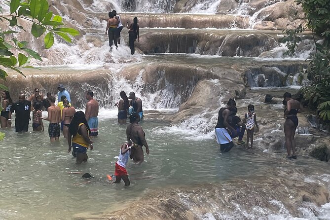 Horseback Riding and Swimming then Dunn's River Falls - Dunn’s River Falls is beautiful, wet, and more demanding