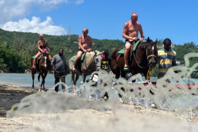 Horseback Riding and Swimming then Dunn's River Falls - Your driver may be the difference between good and great