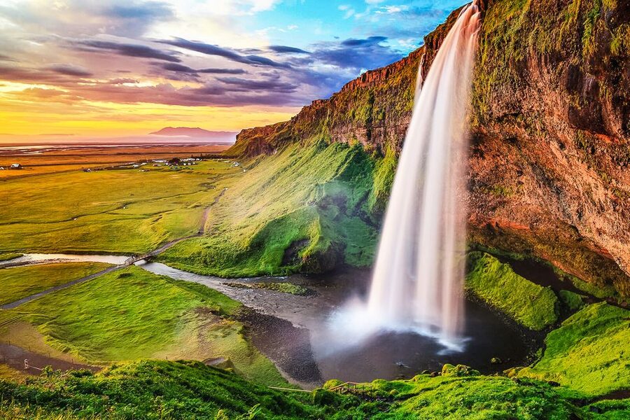 Iceland: Full-Day South Coast, Black Beach & Waterfalls Tour - Through Iceland’s southern farm country
