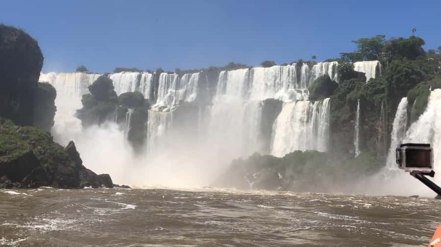 Iguazu Falls: Gran Aventura Boat and Argentinian Falls Tour - The main event: Gran Aventura beneath Iguazu Falls