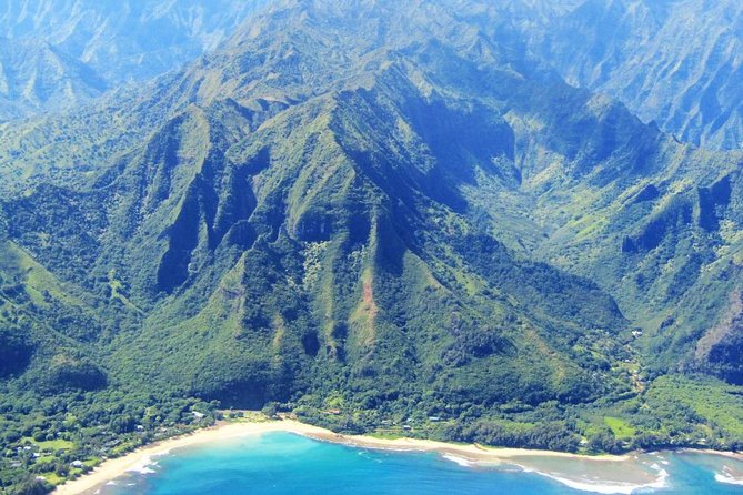 Kauai Private Doors-Off Helicopter: Ultimate Waterfalls & Canyons - Hanalei Bay, Hanalei Valley, and Namalokama Falls