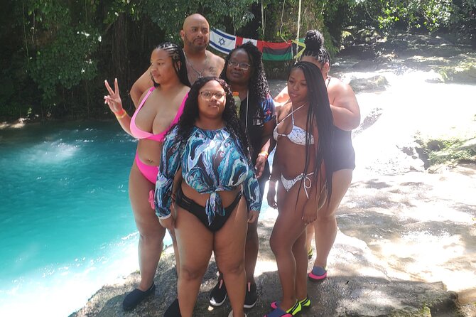 Kennedy's Horseback riding, Blue Hole and Secret Falls from Montego Bay - Ocho Rios market: a short final stop