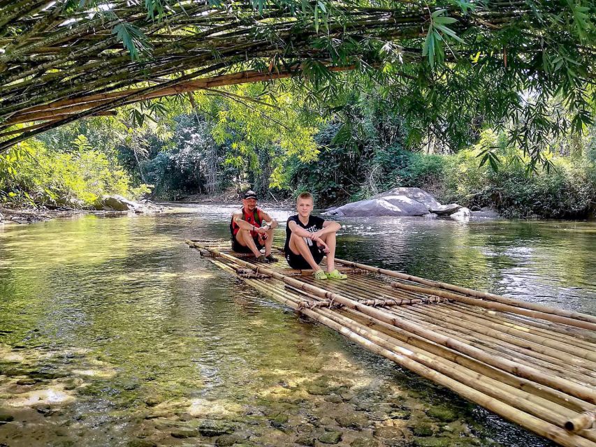 Khaolak: Bamboo Rafting, Waterfalls, and Turtle Conservation - Wang Kiang Koo Waterfall and the 50-minute raft ride