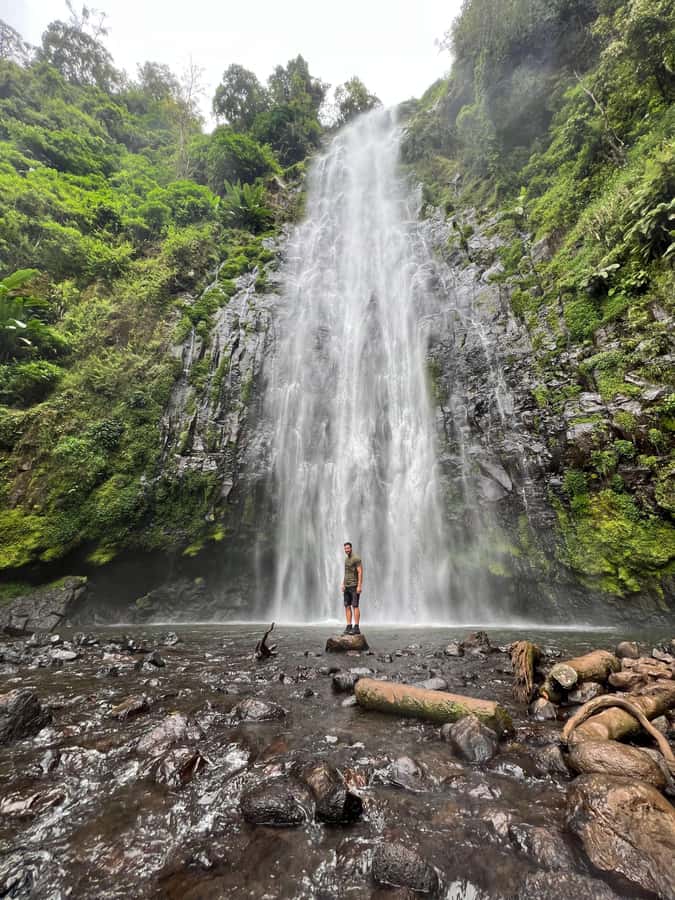 Kilimanjaro: Village Walk, Coffee Tour, Waterfall, and Lunch - The 45-minute walk to Materuni Waterfall