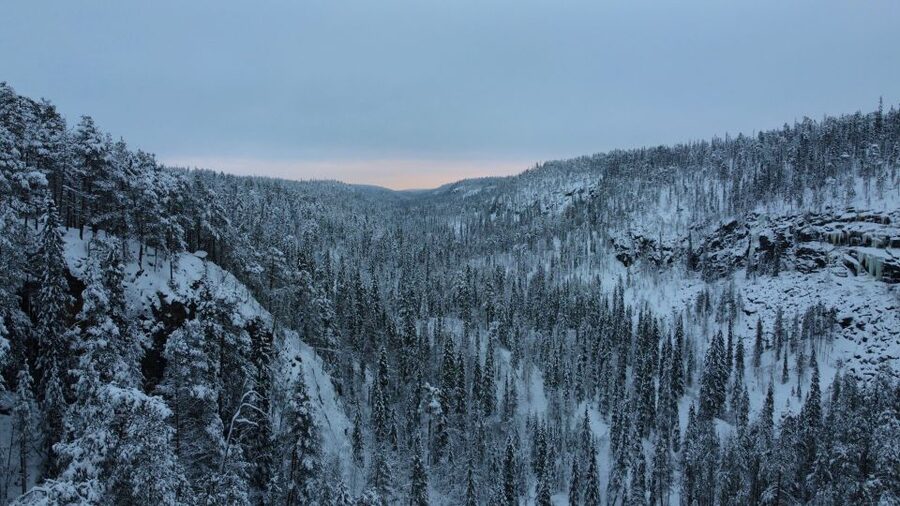 Korouoma: Frozen Waterfall Hiking Tour - Key points at a glance