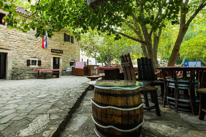 Krka Waterfalls Day Tour with Boat Ride from Split and Trogir - Skradin gives the day a slower finish