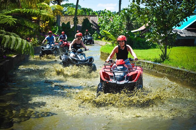 KUBER ATV UBUD - Tunnel Waterfall Rice field Jungle w Private Car - The 1.5-hour ATV route