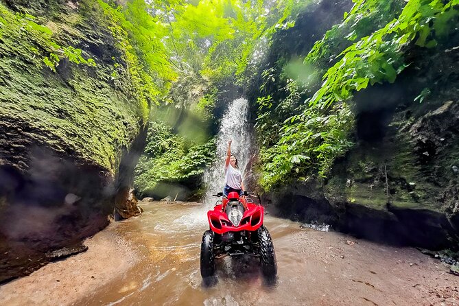 KUBER ATV UBUD - Tunnel Waterfall Rice field Jungle w Private Car - Safety, equipment, and the main drawback