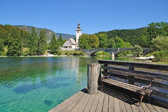 Lake Bled and Bohinj with Savica waterfall included - A quieter final stop at St. John the Baptist Church