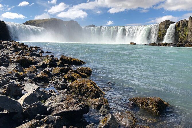 Lake Myvatn Private Day Tour Mývatn, Godafoss Waterfall for Cruise Ships - Godafoss, the Waterfall of the Gods
