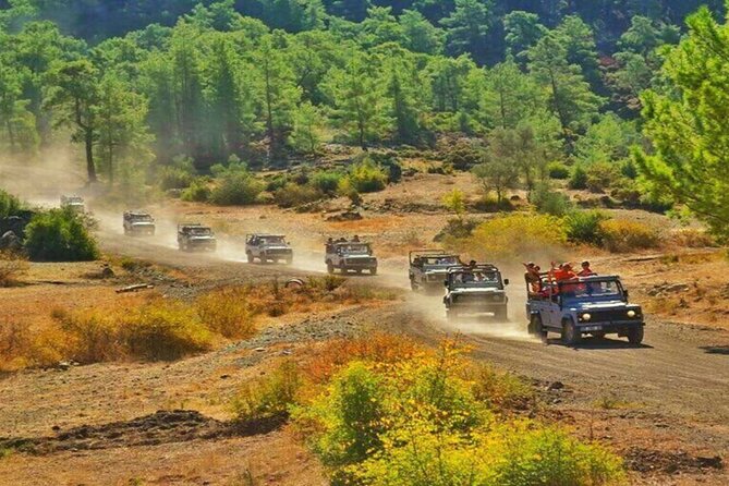 Marmaris Jeep Safari Tour With Waterfall and Water Fights - Jesus Beach and the walk on the sea