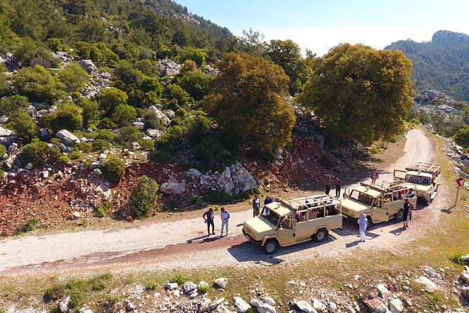 Marmaris Jeep Safari Tour With Waterfall and Water Fights - Turgut Waterfall: pleasant stop, modest waterfall