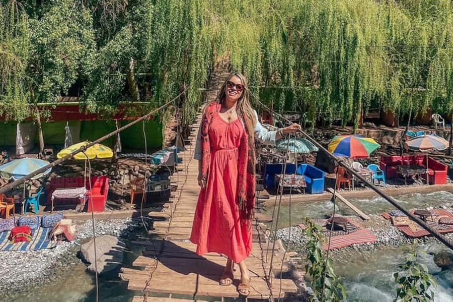 Marrakech: Ourika Valley Trip with Waterfall Hike & Lunch - The Setti Fatma waterfall hike