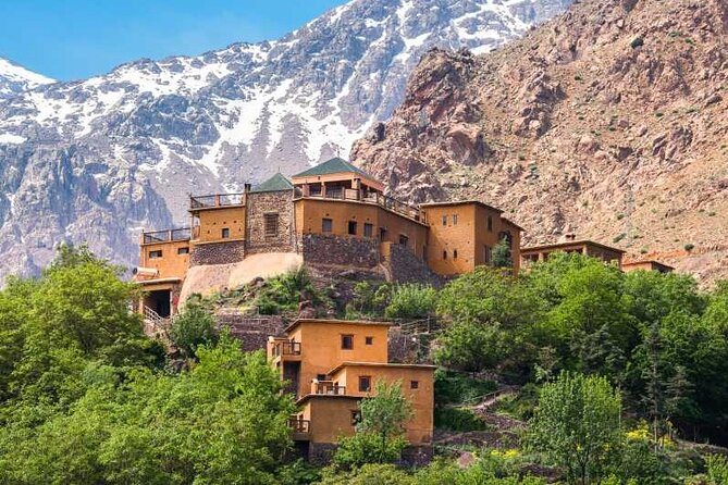 Marrakech: Ourika Valley Villages & Waterfalls Private Day Trip - Leaving Marrakech for the Atlas Mountains