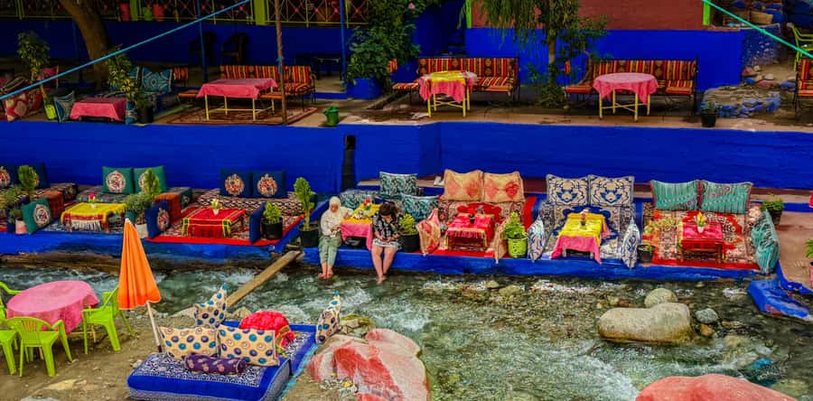 Marrakesh: Ourika Waterfalls, Atlas Mountains, Guide + Lunch - From Marrakech to the red foothills of the Atlas