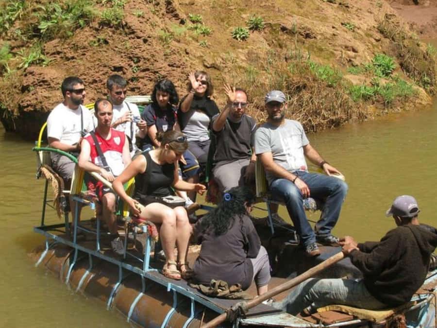 Marrakesh: Ouzoud Waterfalls Trip with Hike & Boat Option - The optional boat ride beneath the spray