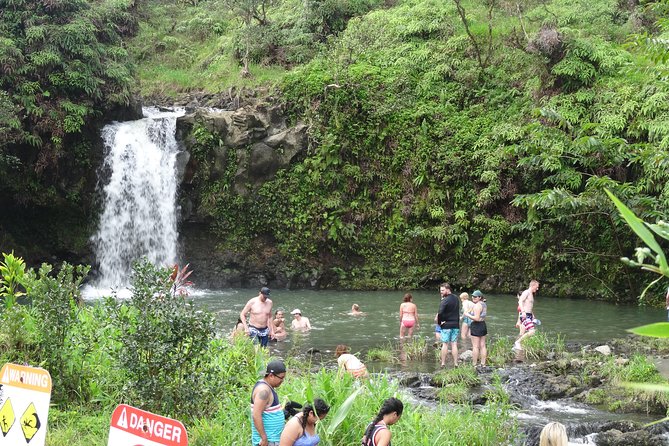 Maui: Famous Road to Hana Waterfalls and Lunch by Mercedes Van - Pua‘a Ka‘a, Hana Bay, and waterfall time