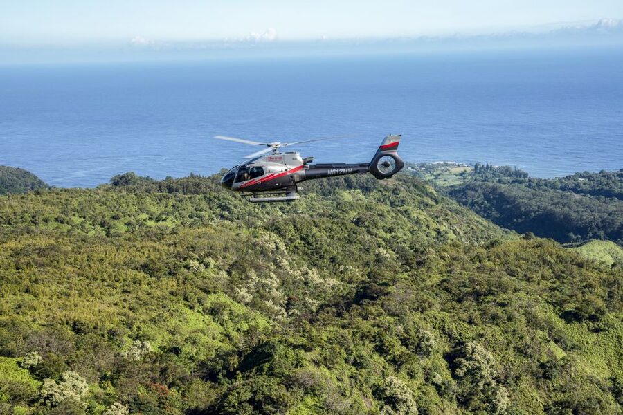 Maui: Road to Hana Helicopter & Waterfall Tour with Landing - Leaving Kahului for Paia and Ho’okipa