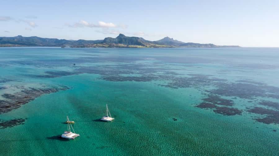 Mauritius: Ile aux Cerf Catamaran w/Waterfall Visit & Lunch - Ile aux Cerfs and its postcard beaches