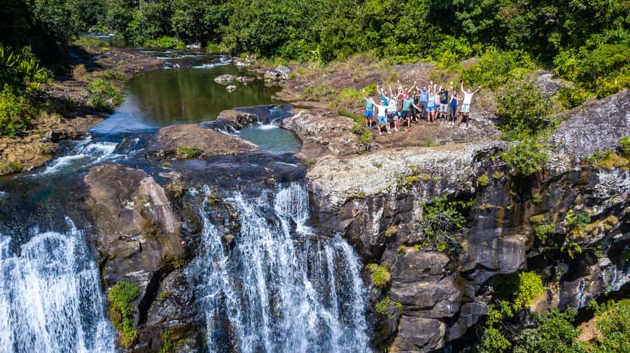 Mauritius: Tamarind Falls Highlights 3-Hour Hiking Trip - Walking from Henrietta into the Tamarind Falls canyon
