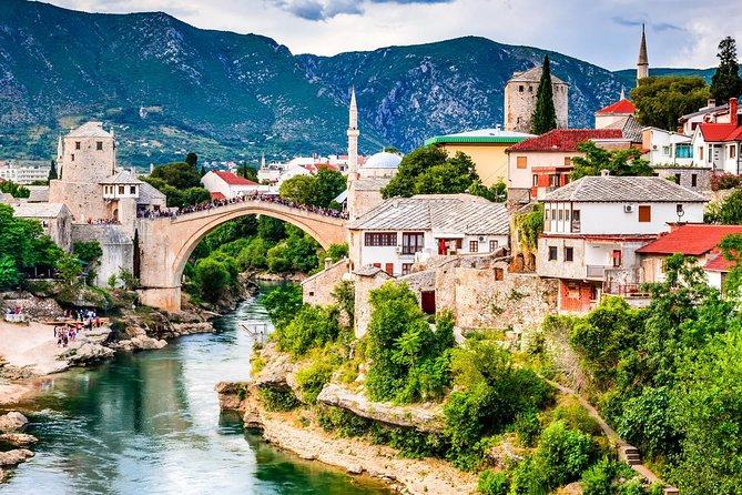 Mostar and Herzegovina Tour with Kravica Waterfall from Split & Trogir - Mostar Old Town and the Kujundžiluk bazaar