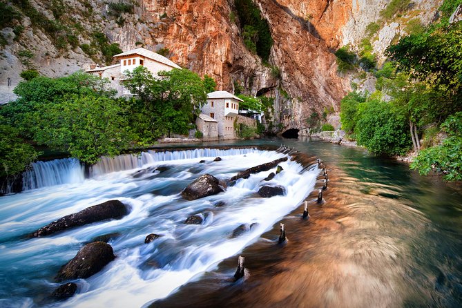 Mostar,Kravica Waterfall,Blagaj,Počitelj - Day Tour from Sarajevo - The Crooked Bridge and Koski-Mehmed Pasha Mosque
