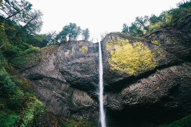 Multnomah Falls and Columbia River Gorge Waterfalls Tour Morning - Latourell Falls and the Basalt Cliffs