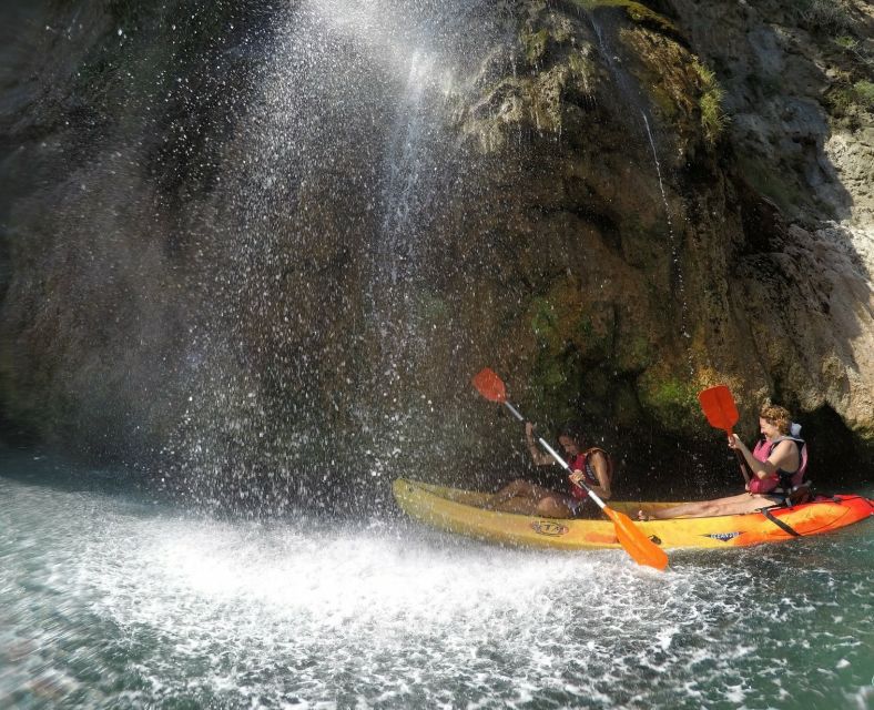 Nerja: Guided Kayak Tour Nerja Cliffs and Maro Waterfall - How hard is the paddling?