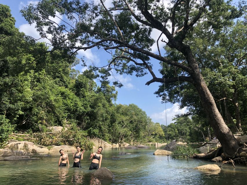 Nha Trang: Half-Day Trip to Ba Ho Waterfall - Pool One: swimming and cliff jumps