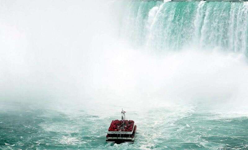 Niagara Falls: Boat, Journey Behind the Falls, & Tower Tour - Skylon Tower: Niagara from above